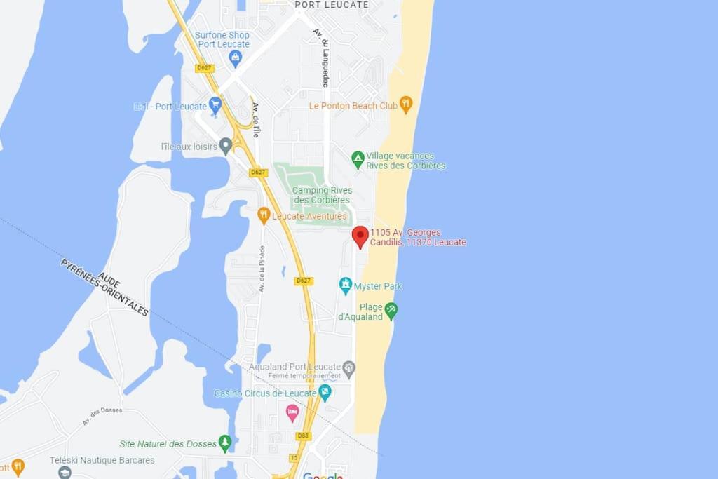 Port Leucate : Superbe Appartement Pleine Vue Mer 외부 사진
